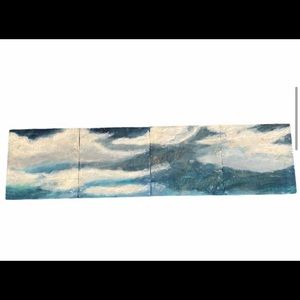 Cloud Series Acrylic Paintings